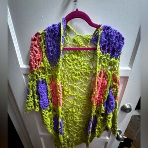 Colorful Crochet Shawl